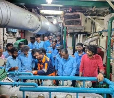 Trainee Visit to Visakhapatnam Base - 09.04.2025