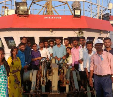 Students Visit to Visakhapatnam Base - 10.01.2023