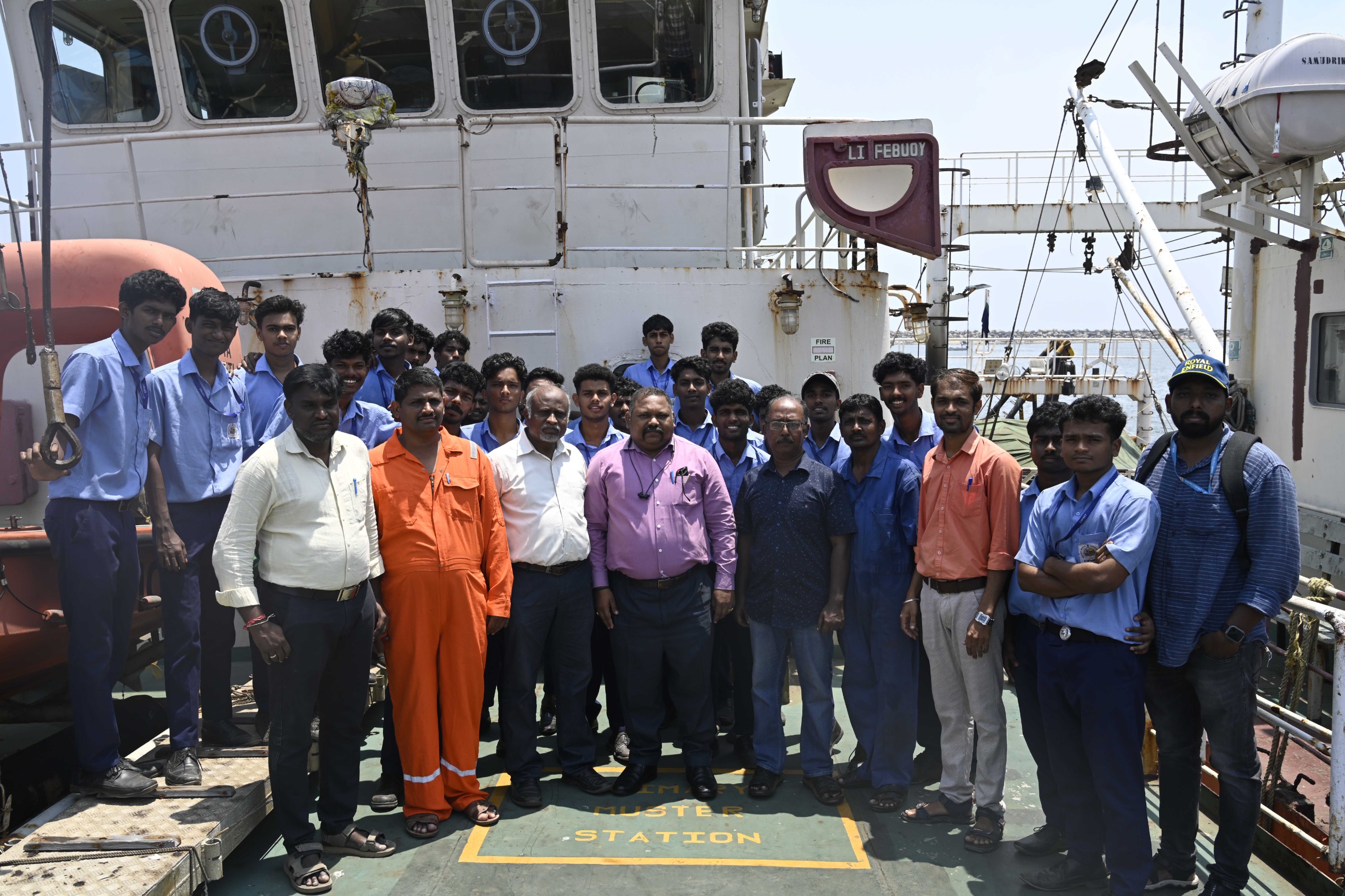 Student Visit to Chennai Base of FSI on 25.03.2025